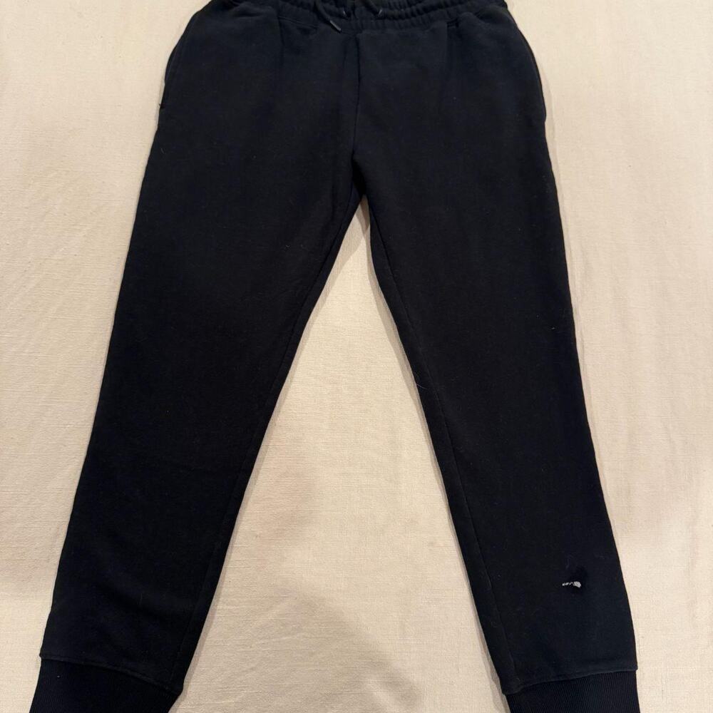 topman black joggers size